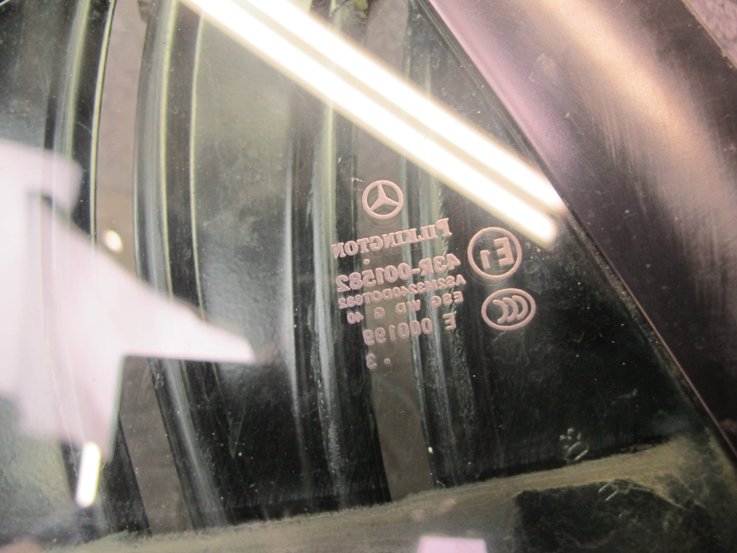 2012-2020 Mercedes R172 SLK SLC Left Driver Side Rear Window Glass W/ Regulator