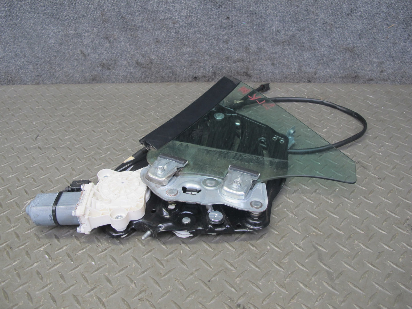 2012-2020 Mercedes R172 SLK SLC Right Pass Side Rear Window Glass W/ Regulator