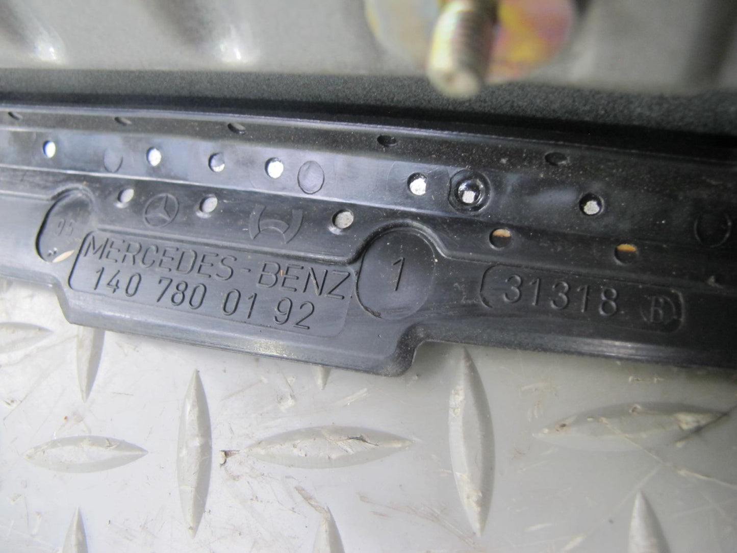 94-99 Mercedes W140 S-class Sedan Sunroof Sliding Panel Cover Smoke Silver OEM