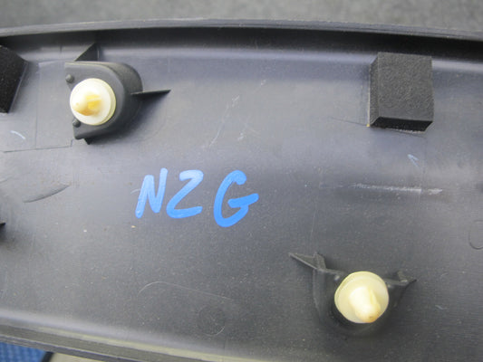 04-09 Nissan 350Z Z33 Convertible Front TOP Roof BOW Latch Trim Panel Black OEM