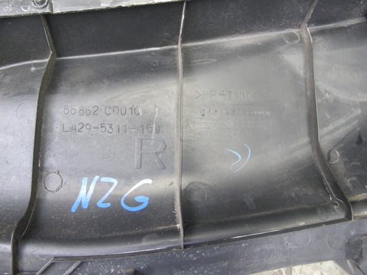 07-09 Nissan 350Z Z33 Convertible Front Windshield Cowl Trim Cover Panel Set OEM