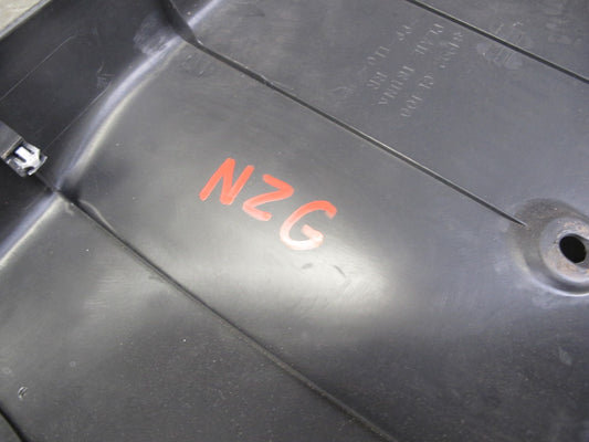 04-09 Nissan 350Z Z33 Convertible Rear Trunk Latch Trim Cover Panel Black OEM