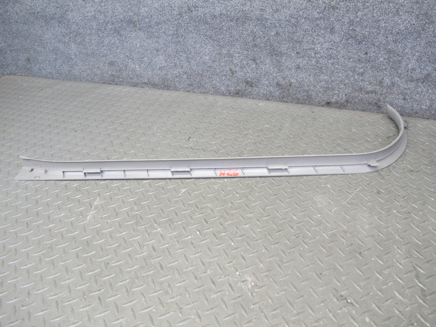 03-09 Nissan 350Z Left & Right Door Inner Scuff Step Sill Plate Trim Set OEM