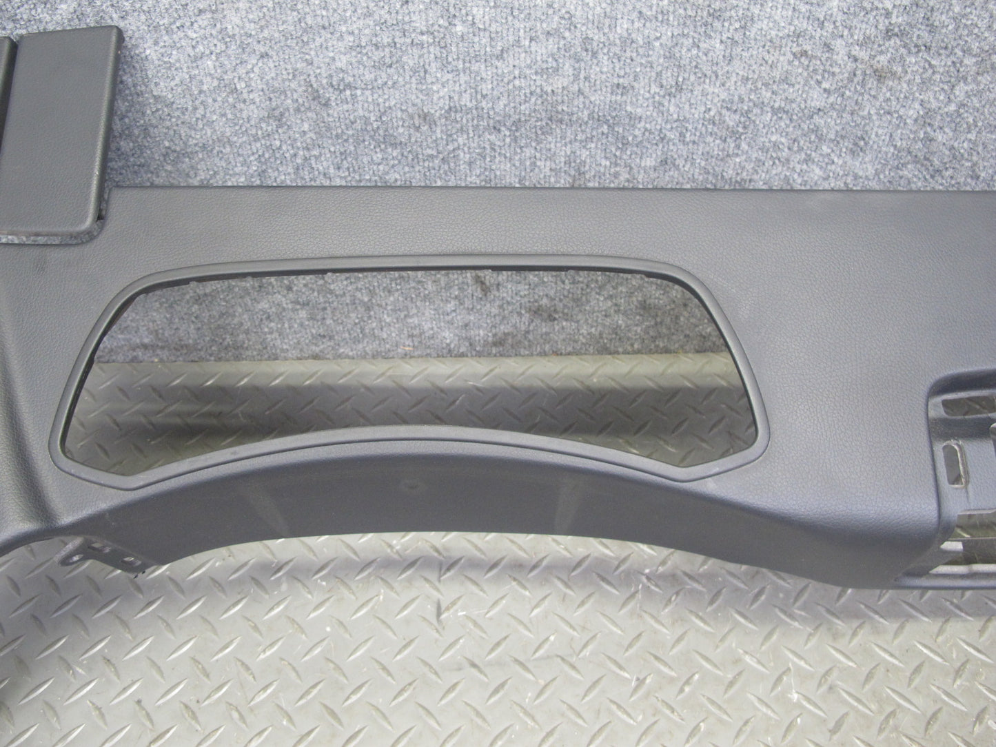 2012-2020 Mercedes R172 SLK SLC Rear Rollover Bar Cover Trim Panel Black