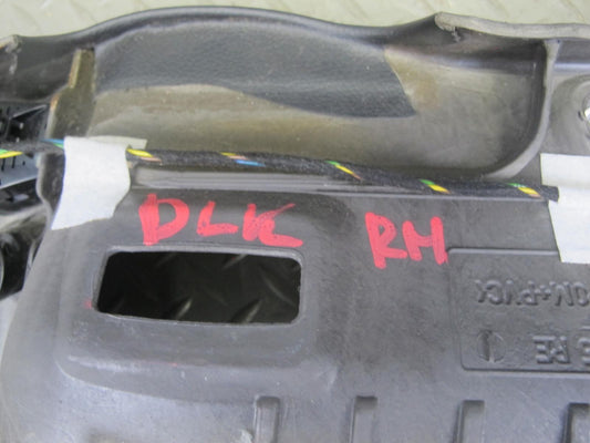 2012-2016 Mercedes R172 SLK Right Left Side A-pillar Trim Cover Panel Black Set