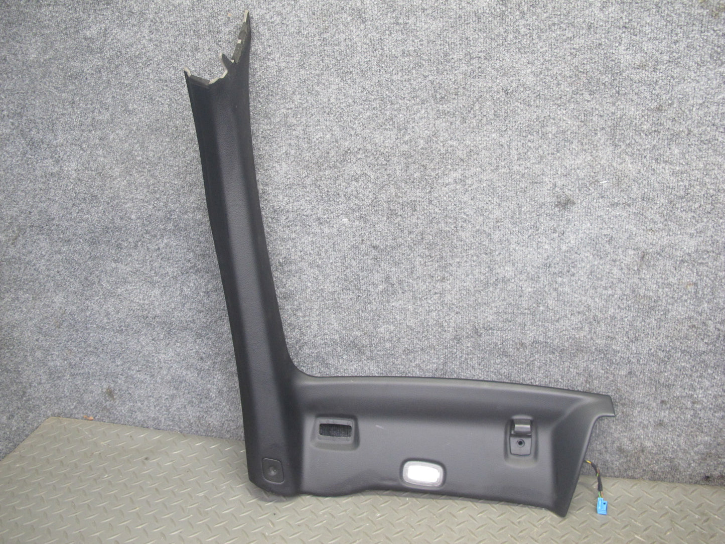 2012-2016 Mercedes R172 SLK Right Left Side A-pillar Trim Cover Panel Black Set
