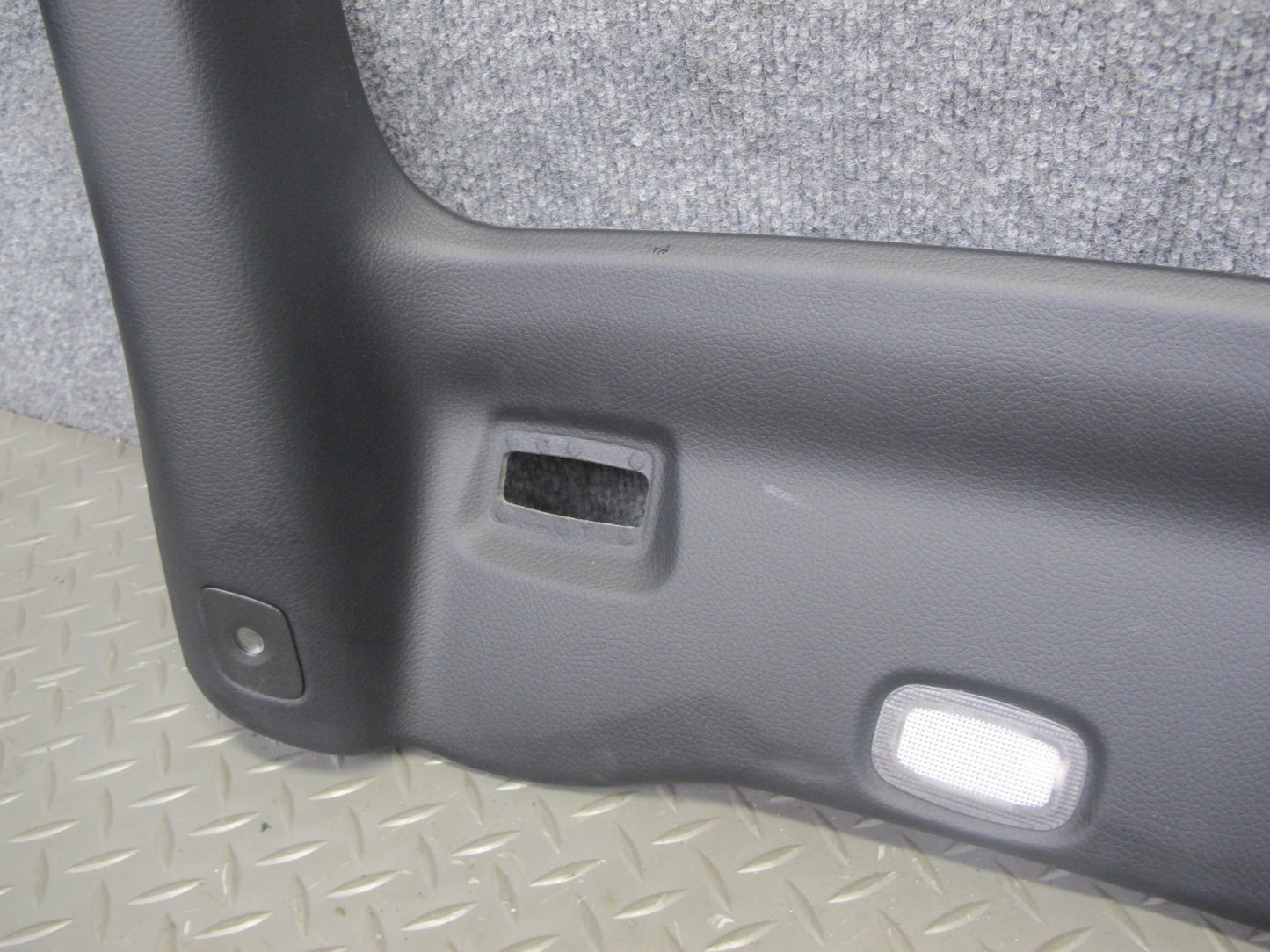 2012-2016 Mercedes R172 SLK Right Left Side A-pillar Trim Cover Panel Black Set