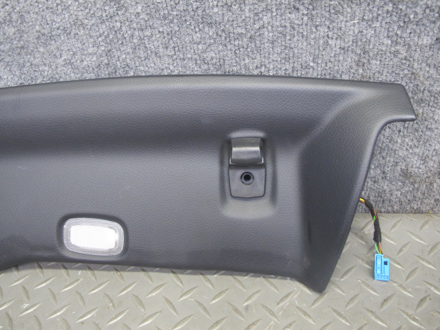 2012-2016 Mercedes R172 SLK Right Left Side A-pillar Trim Cover Panel Black Set