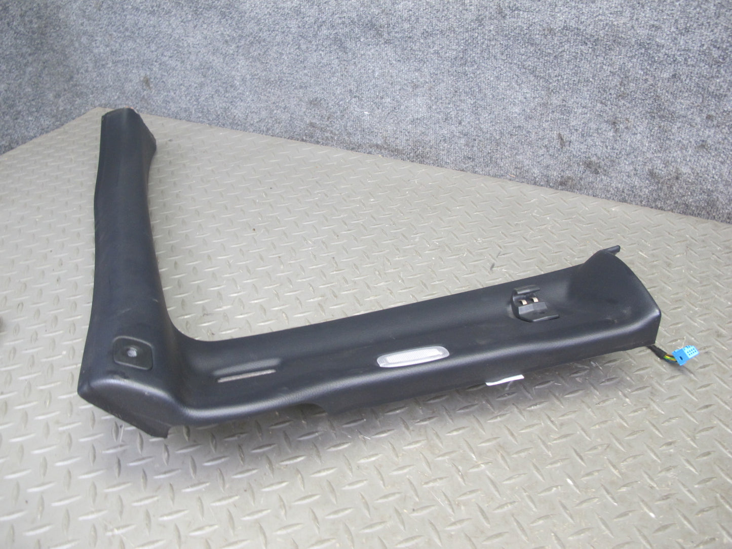 2012-2016 Mercedes R172 SLK Right Left Side A-pillar Trim Cover Panel Black Set