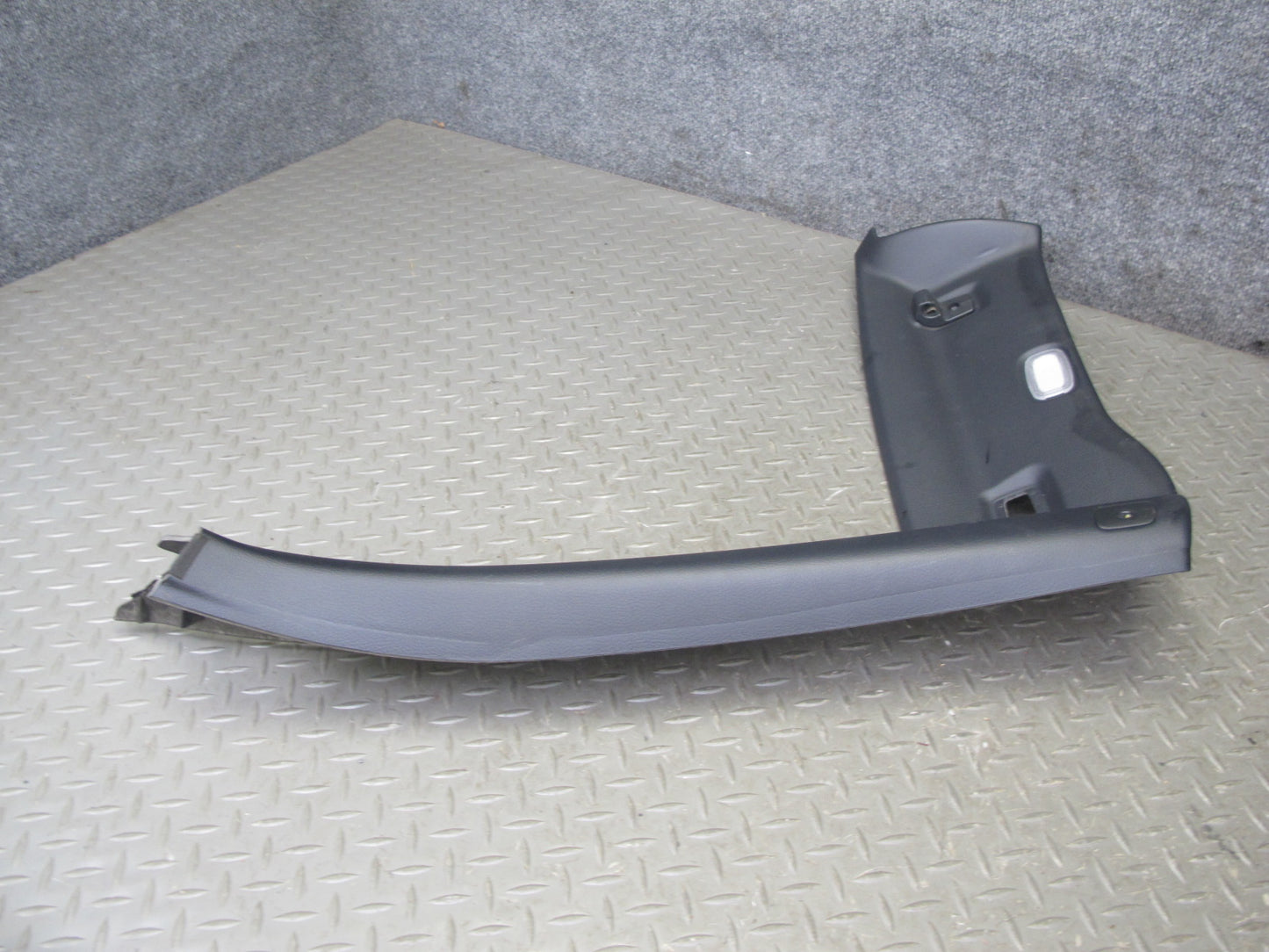 2012-2016 Mercedes R172 SLK Right Left Side A-pillar Trim Cover Panel Black Set
