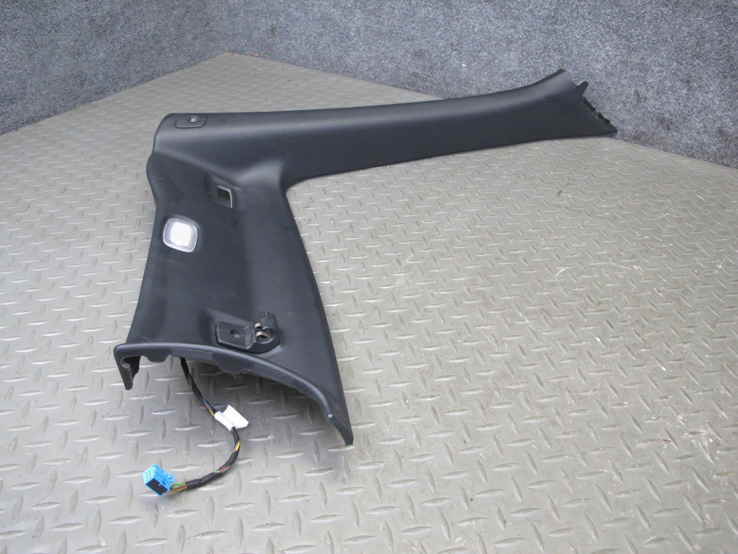2012-2016 Mercedes R172 SLK Right Left Side A-pillar Trim Cover Panel Black Set