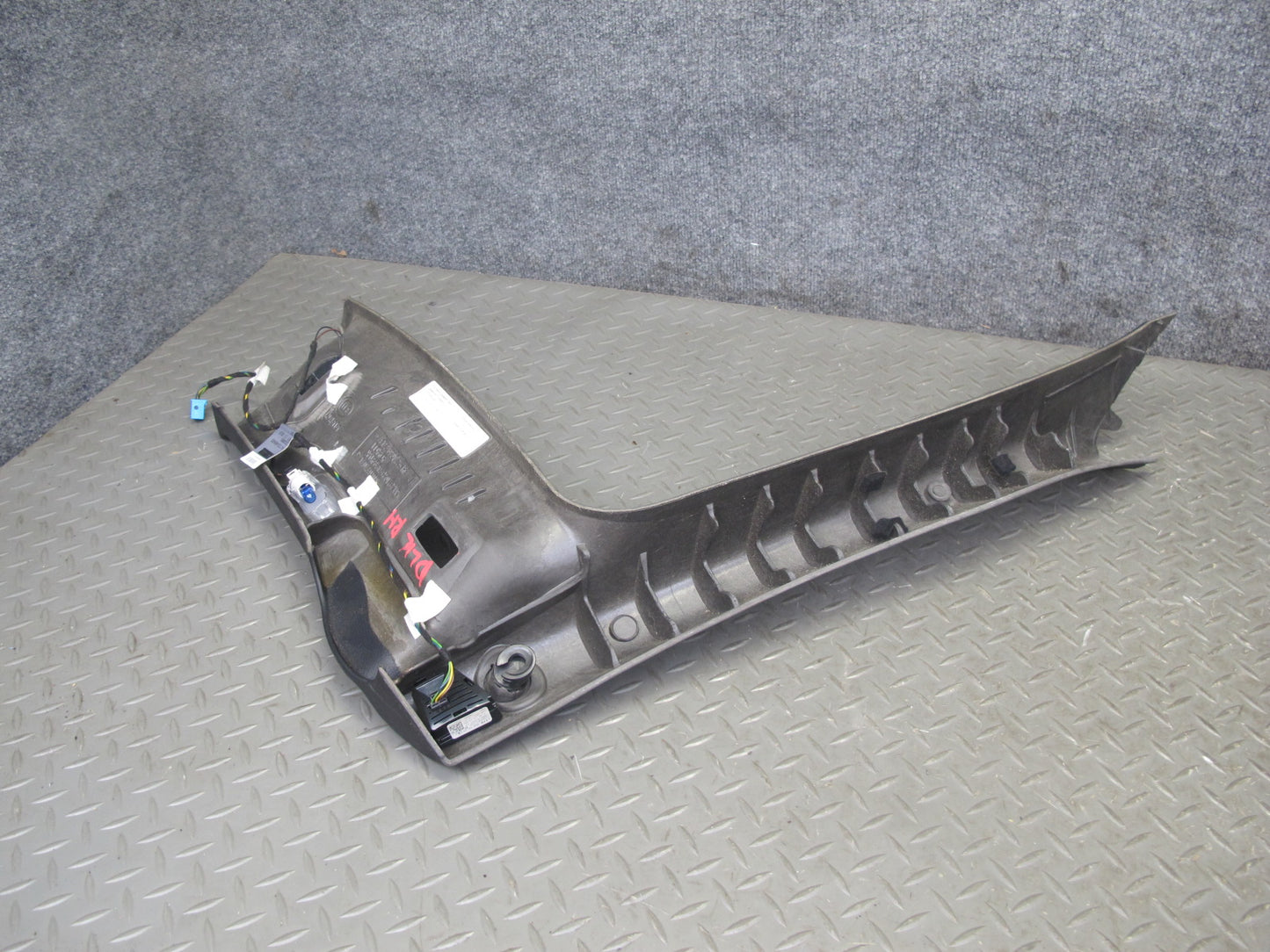 2012-2016 Mercedes R172 SLK Right Left Side A-pillar Trim Cover Panel Black Set