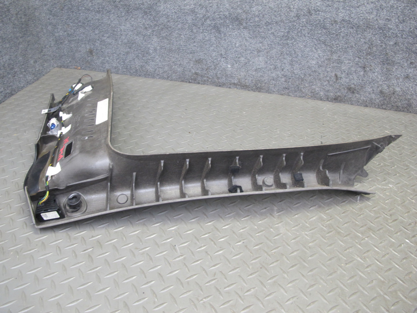 2012-2016 Mercedes R172 SLK Right Left Side A-pillar Trim Cover Panel Black Set