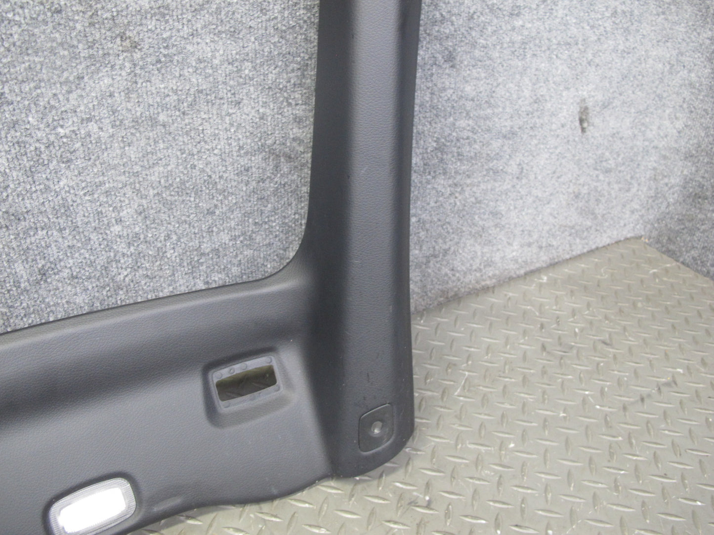2012-2016 Mercedes R172 SLK Right Left Side A-pillar Trim Cover Panel Black Set