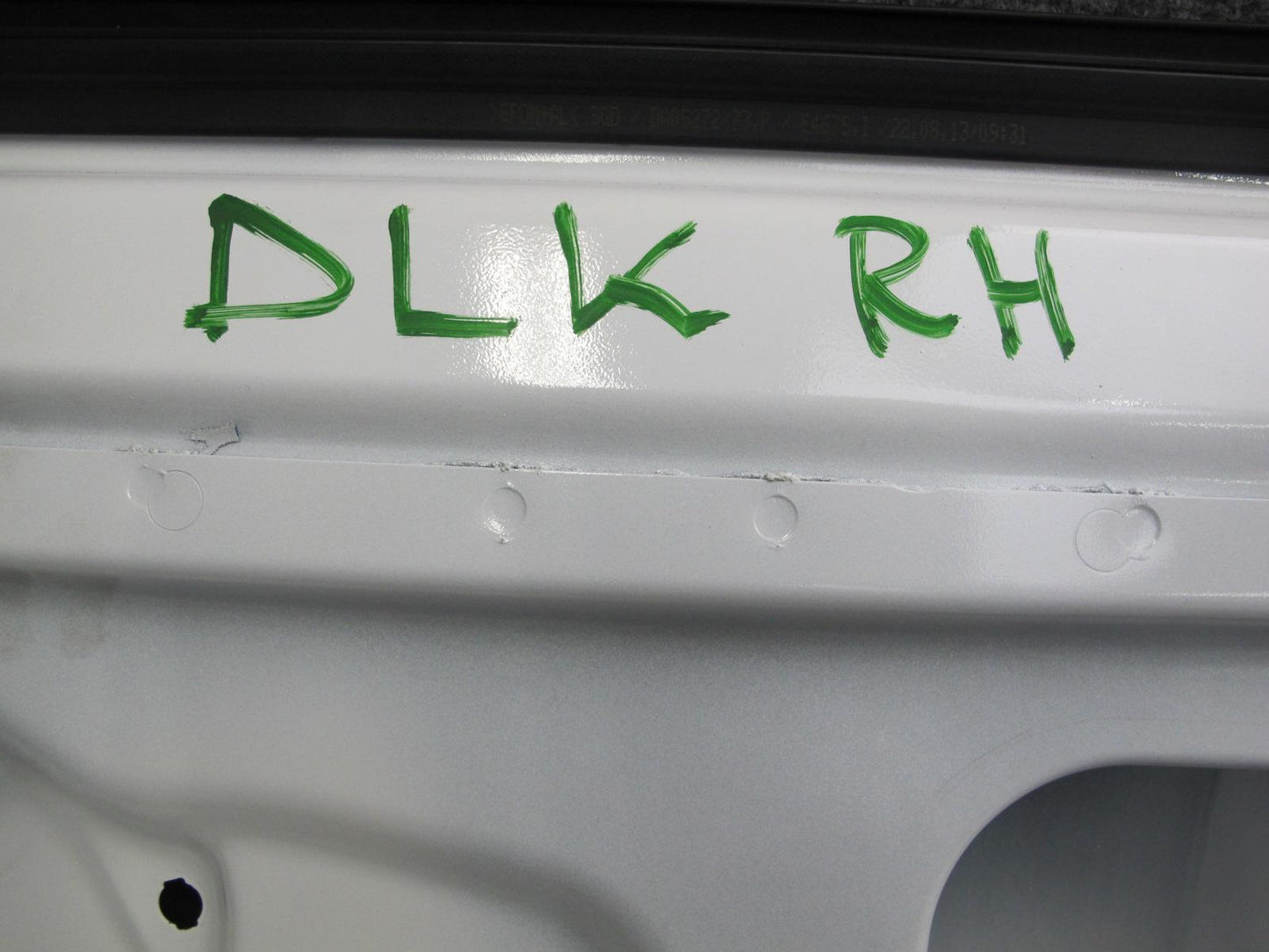 2012-2020 Mercedes R172 SLK SLC Front Right Pass Side Door Shell Panel White