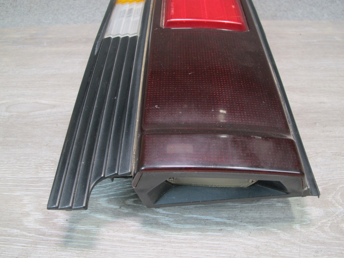 87-89 Toyota MR2 Rear Taillight Lamp Side Marker Light License Plate Set OEM