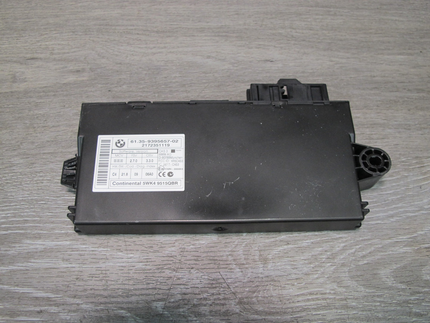 2006-2010 BMW E63 E64 M6 S85 Engine ECU DME CAS3 Start Stop KEY Reader Lock Set