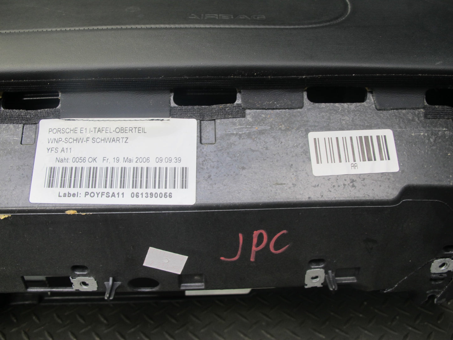 2003-2006 Porsche Cayenne 955 Dashboard Dash Instrument Panel Cover
