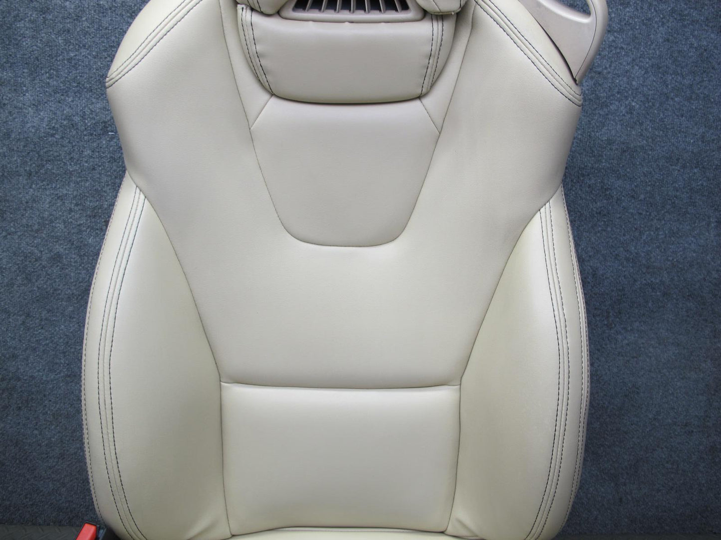 2012-2016 Mercedes R172 SLK Front Left & Right Side Leather Seat Beige Set of 2