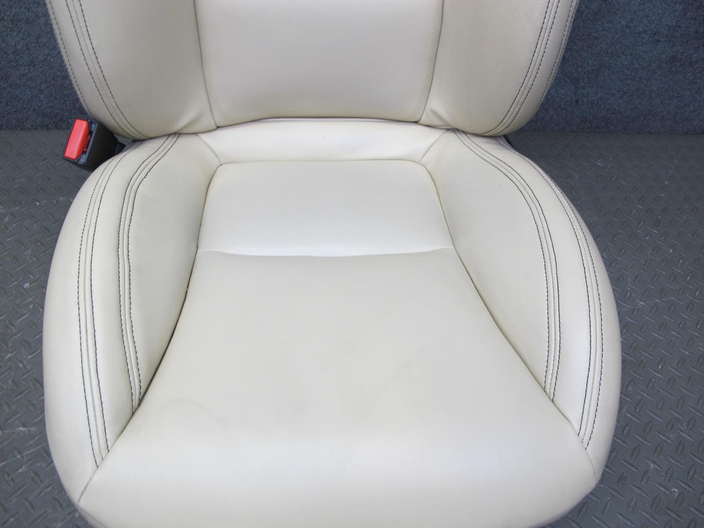 2012-2016 Mercedes R172 SLK Front Left & Right Side Leather Seat Beige Set of 2