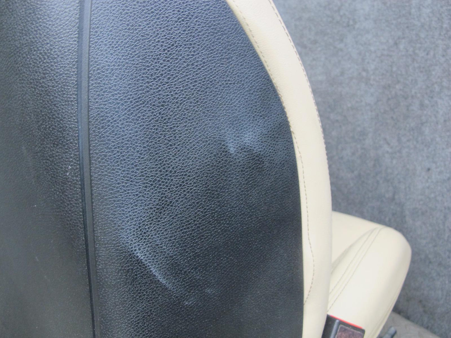 2012-2016 Mercedes R172 SLK Front Left & Right Side Leather Seat Beige Set of 2