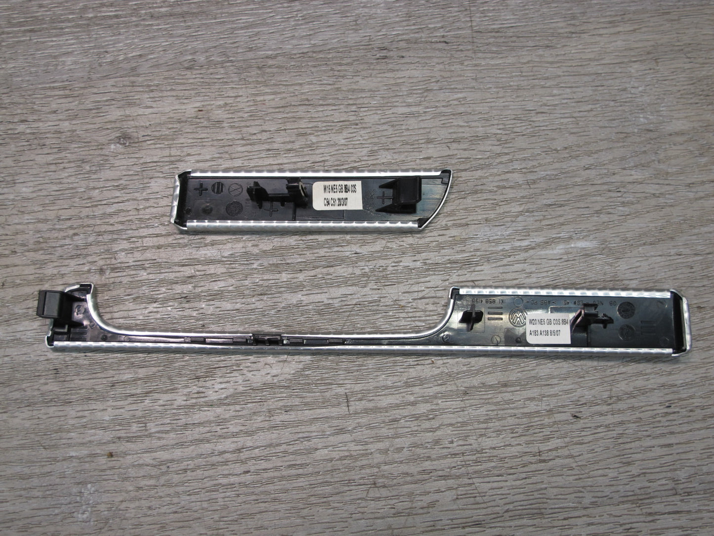 2008 VW Golf R32 MK5 VR6 Dash Center Ashtray Door Interior Trim Panel Set OEM