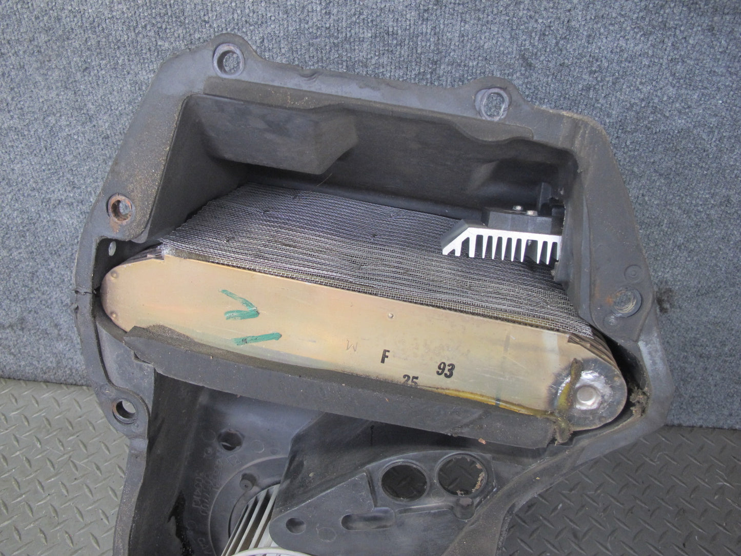 90-93 Chevrolet Corvette C4 A/C Air Conditioning Blower Motor Evaporator Box OEM