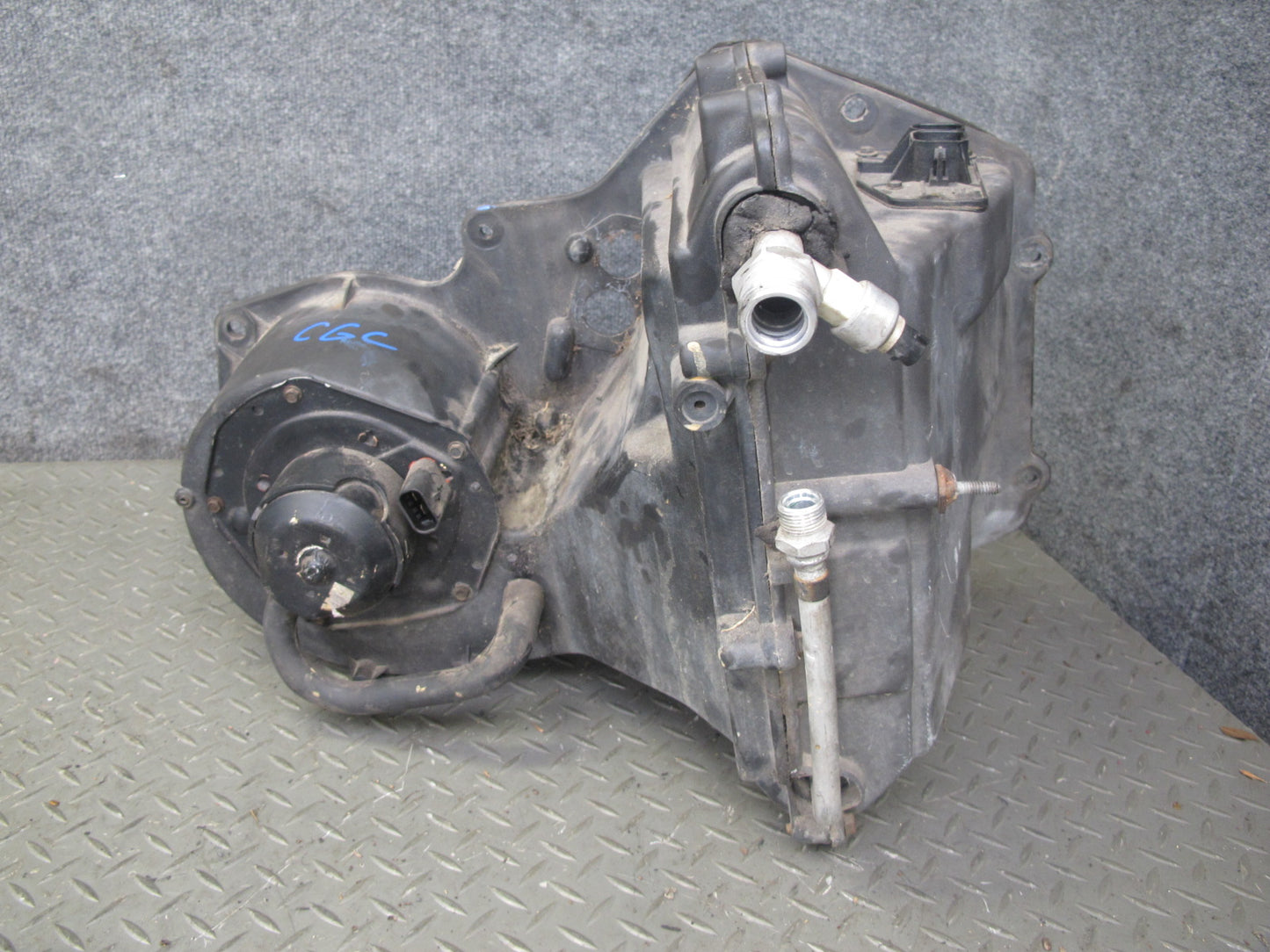 90-93 Chevrolet Corvette C4 A/C Air Conditioning Blower Motor Evaporator Box OEM