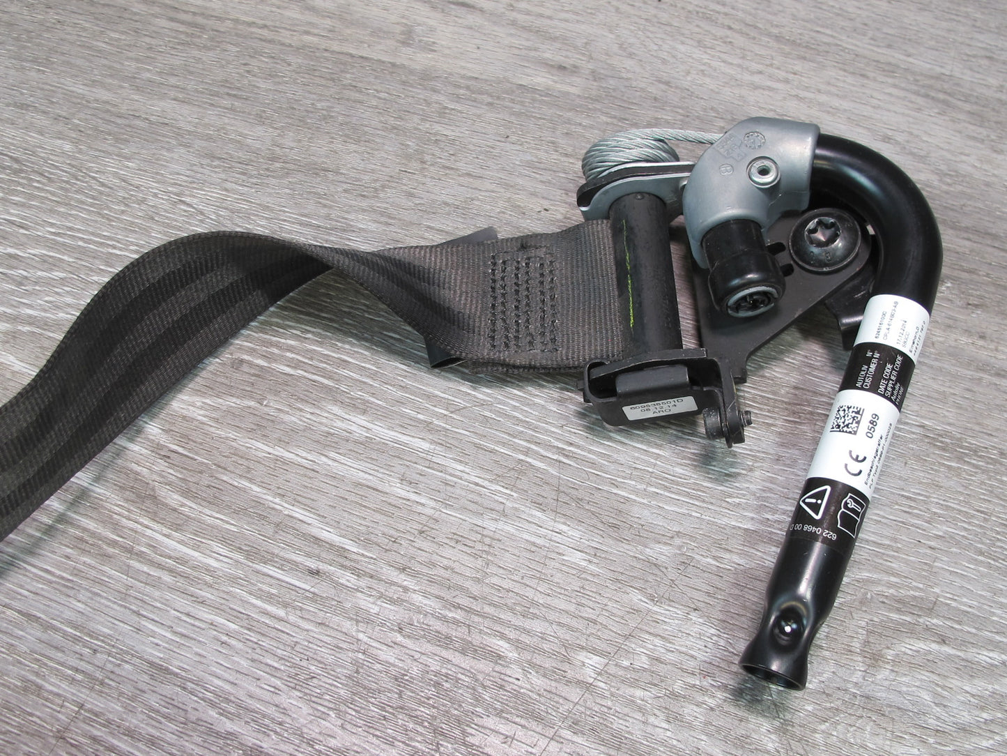 13-17 LAND RANGE ROVER L405 FRONT LEFT DRIVER SIDE SEATBELT RETRACTOR OEM
