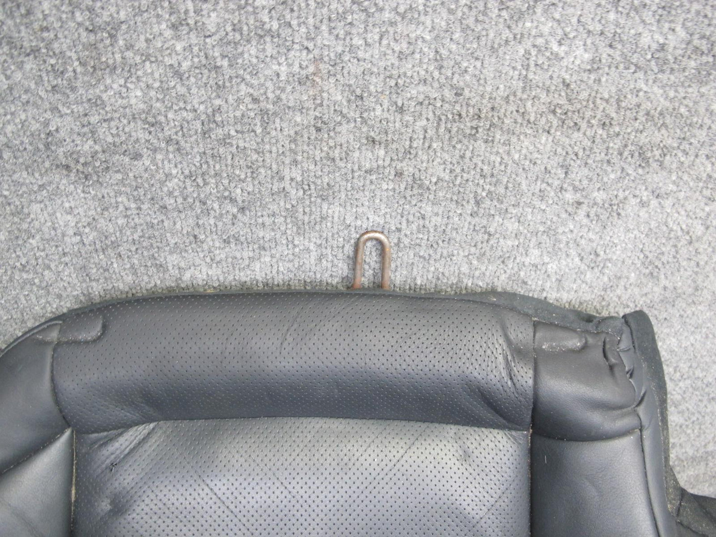 07-08 Lexus LS600h LS460 Rear Right Leather Seat Lower Cushion Black OEM