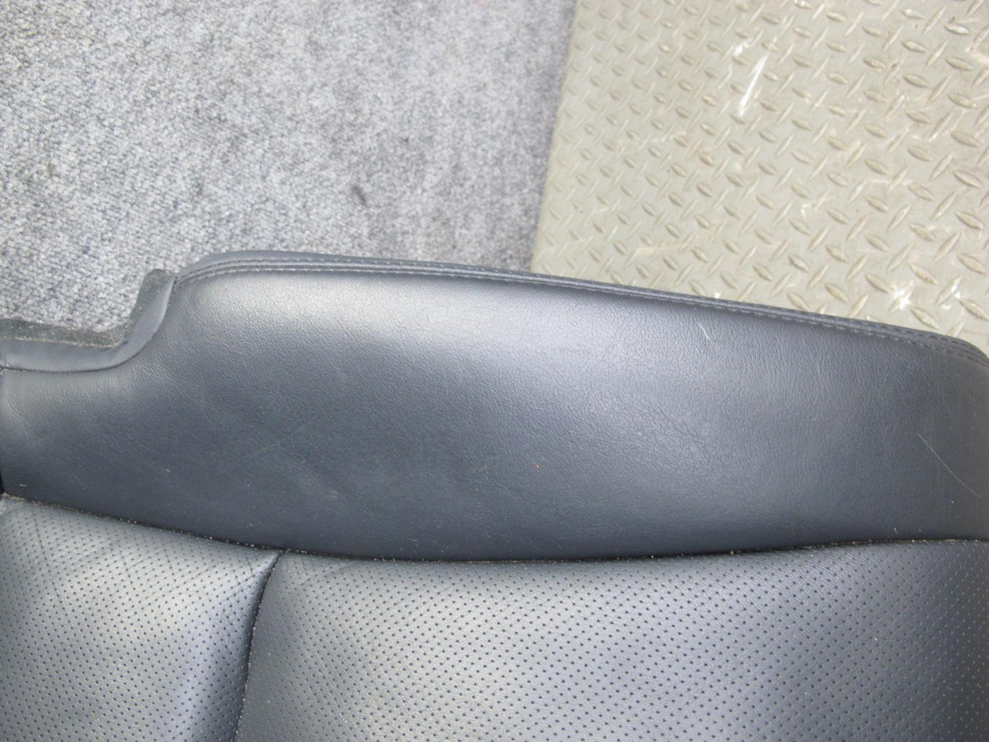07-08 Lexus LS600h LS460 Rear Right Leather Seat Lower Cushion Black OEM