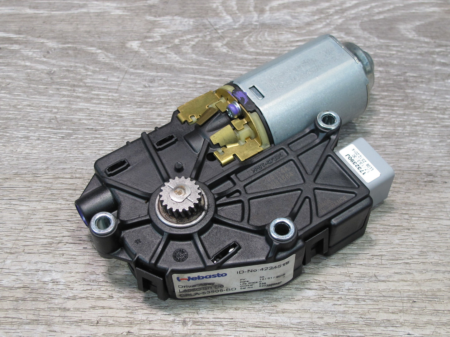 2013-2022 Land Range Rover L405 Front Sunroof Motor Drive Unit CPLA-53505-BD