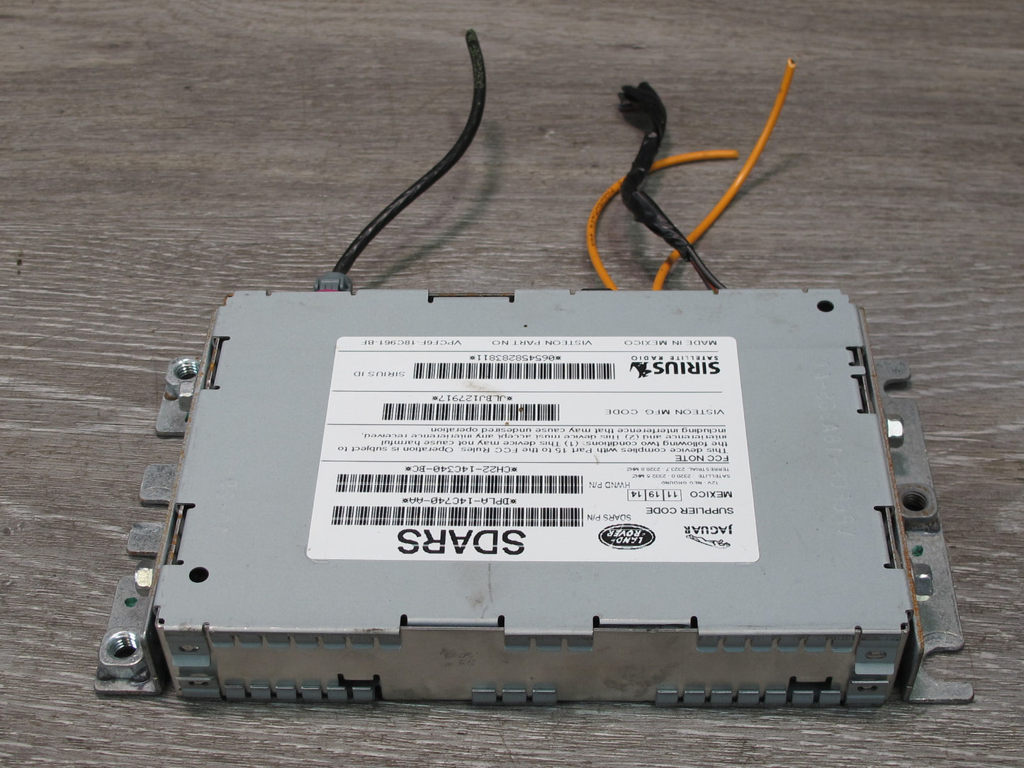 2013-2015 Land Range Rover L405 Sirius Satellite Radio Receiver Module