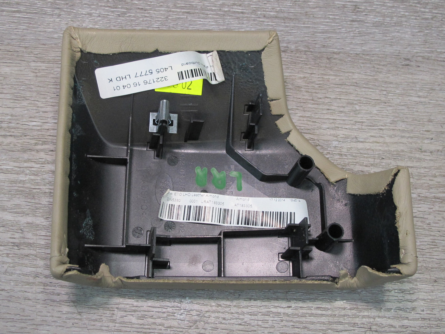 2013-2022 Land Range Rover L405 Dash Front Left Leather Trim Bezel Panel