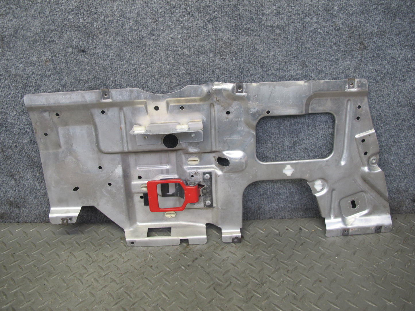 90-93 Chevrolet Corvette C4 Left Inner Door Mounting Panel w Handle OEM