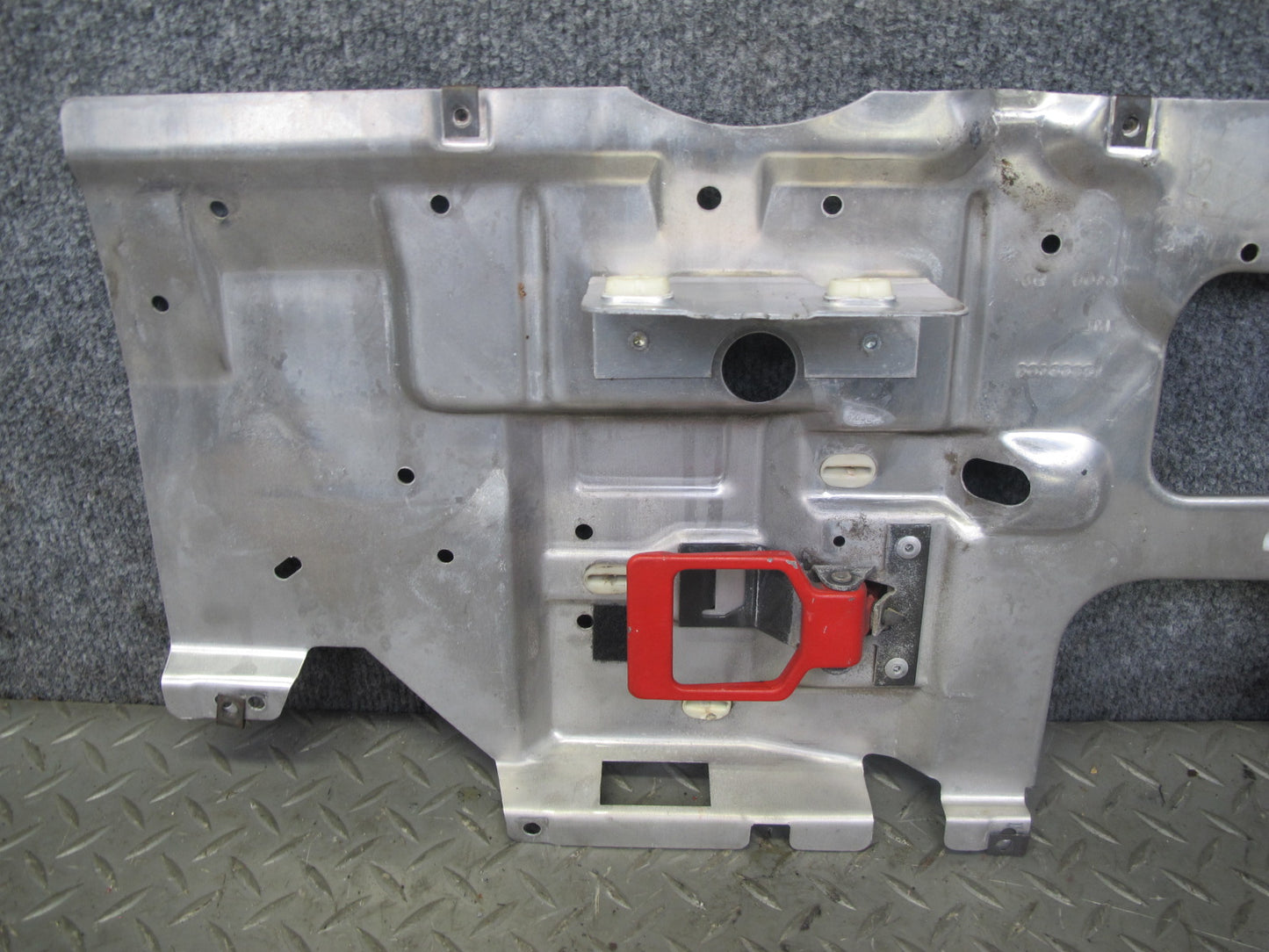90-93 Chevrolet Corvette C4 Left Inner Door Mounting Panel w Handle OEM