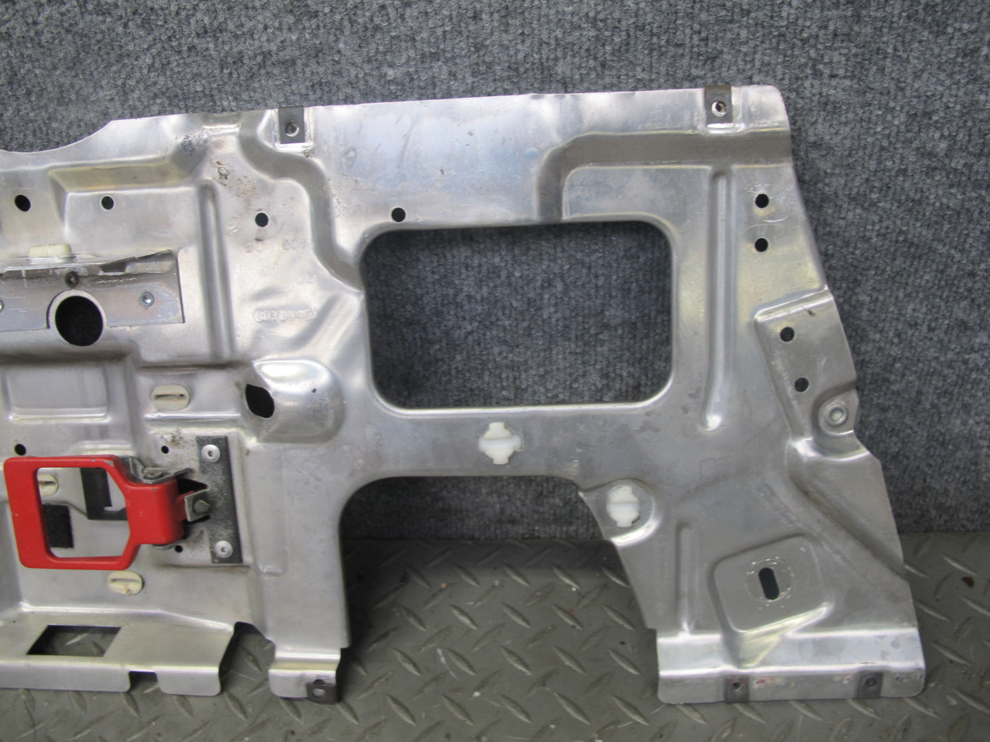 90-93 Chevrolet Corvette C4 Left Inner Door Mounting Panel w Handle OEM