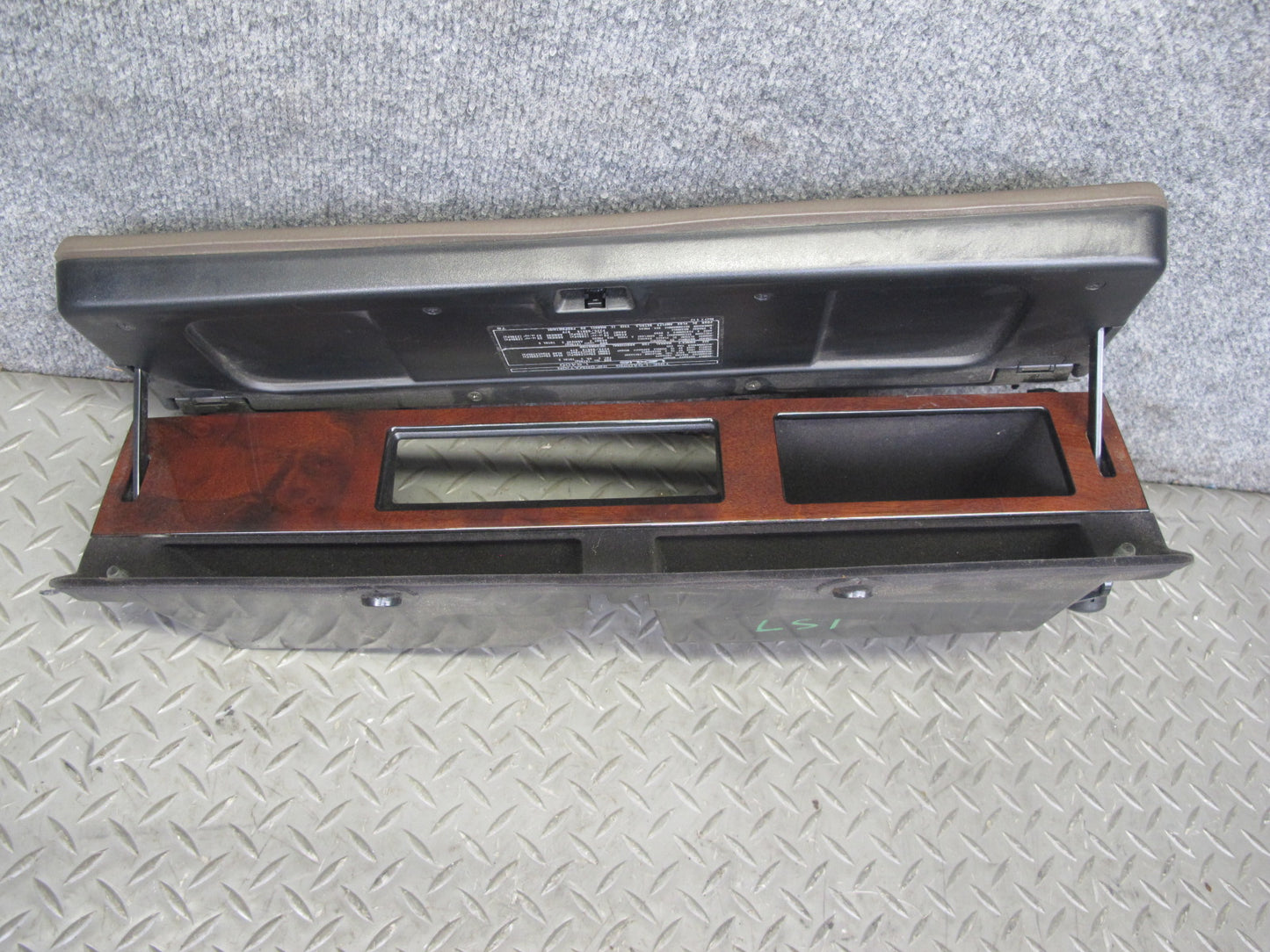 95-00 Lexus LS400 UCF20L Dash Right Upper Glove Box Storage Compartment OEM