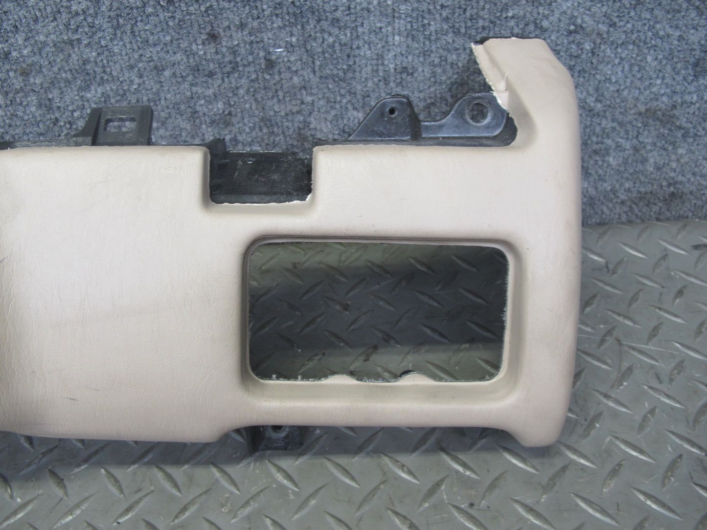 95-00 Lexus UCF20L LS400 Dash Front Left Lower Knee Trim Cover Panel Ivory OEM
