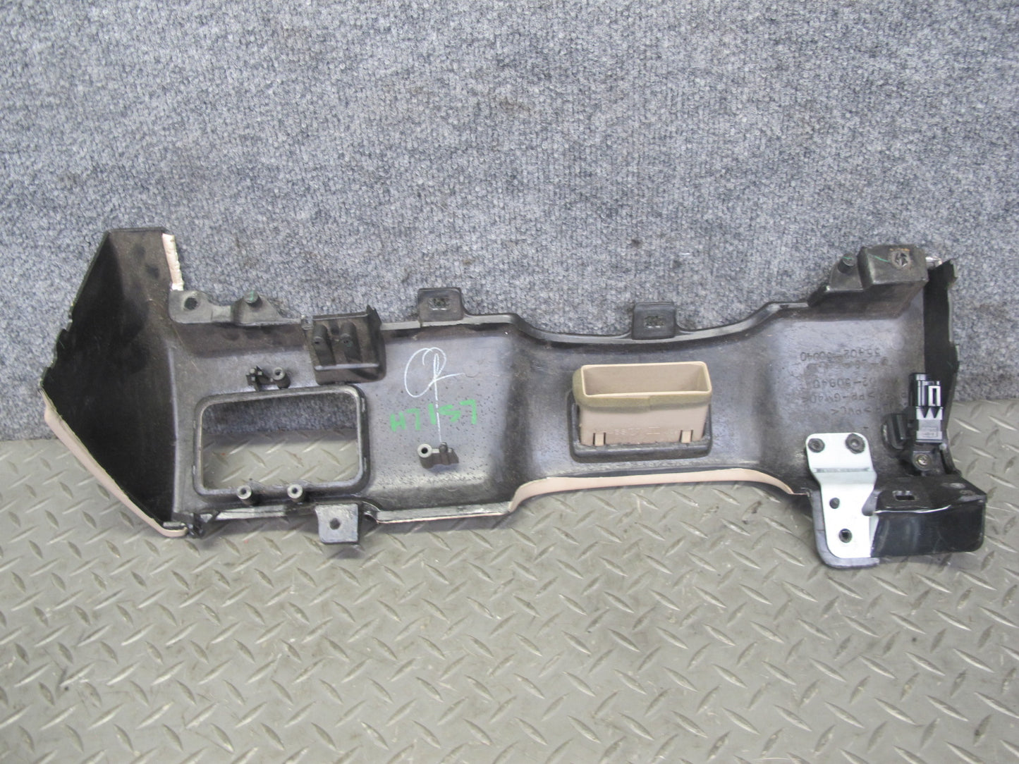 95-00 Lexus UCF20L LS400 Dash Front Left Lower Knee Trim Cover Panel Ivory OEM