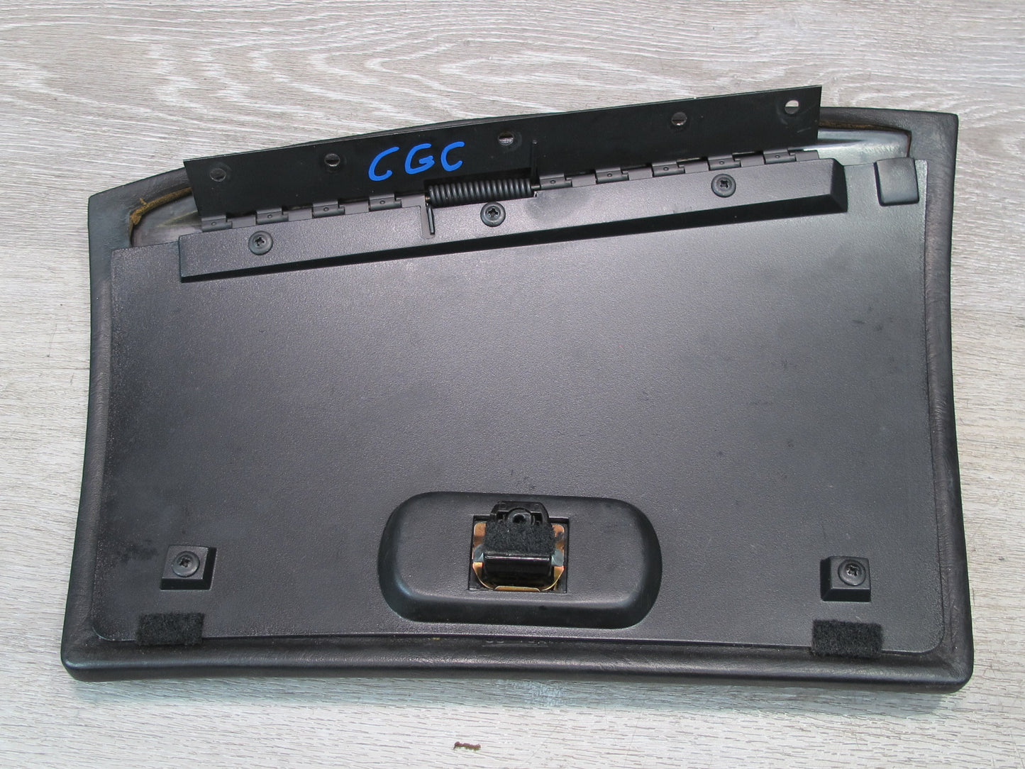 90-93 Chevrolet Corvette C4 Dash Glove Box Storage Compartment w Lock Latch OEM