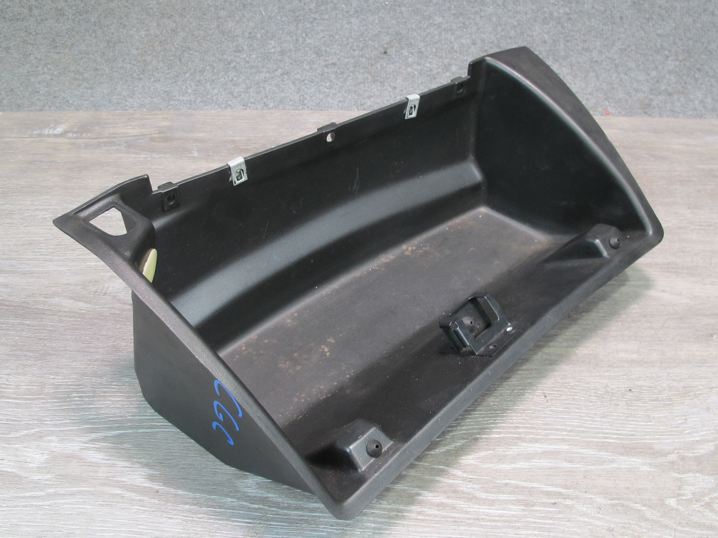 90-93 Chevrolet Corvette C4 Dash Glove Box Storage Compartment w Lock Latch OEM