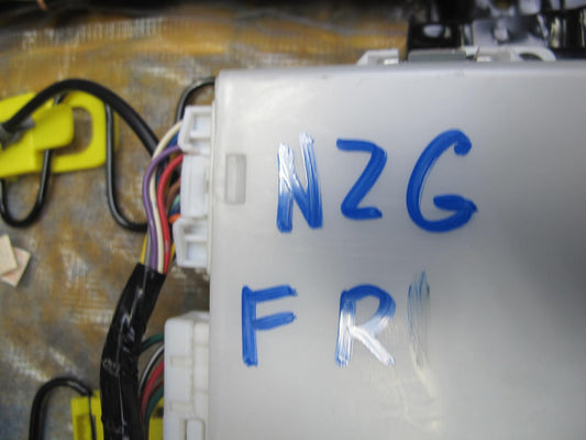 07-08 Nissan 350Z Conv Front Right Seat Lower Cushion Leather Gray w Module OEM