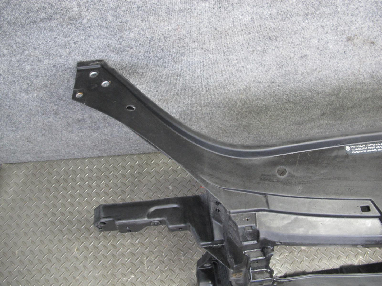 06-09 VW Golf R32 GTI MK5 Front Panel Radiator Core Support Carrier OEM