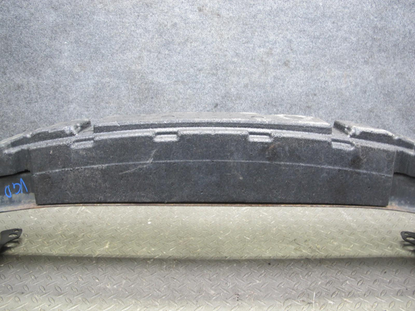 2008 VW R32 VR6 3.2L Front Bumper Reinforcement Impact Bar w Foam Absorber OEM