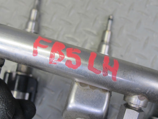 12-14 BMW F01 F10 F12 4.4L N63 Fuel Rail Injector Pipe Line Set Index 12 OEM