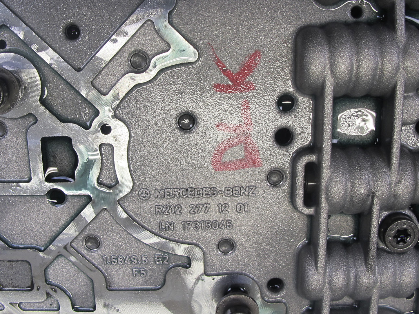 2012-2016 Mercedes R172 SLK 722.9 7G Tronic Automatic Transmission Valve Body