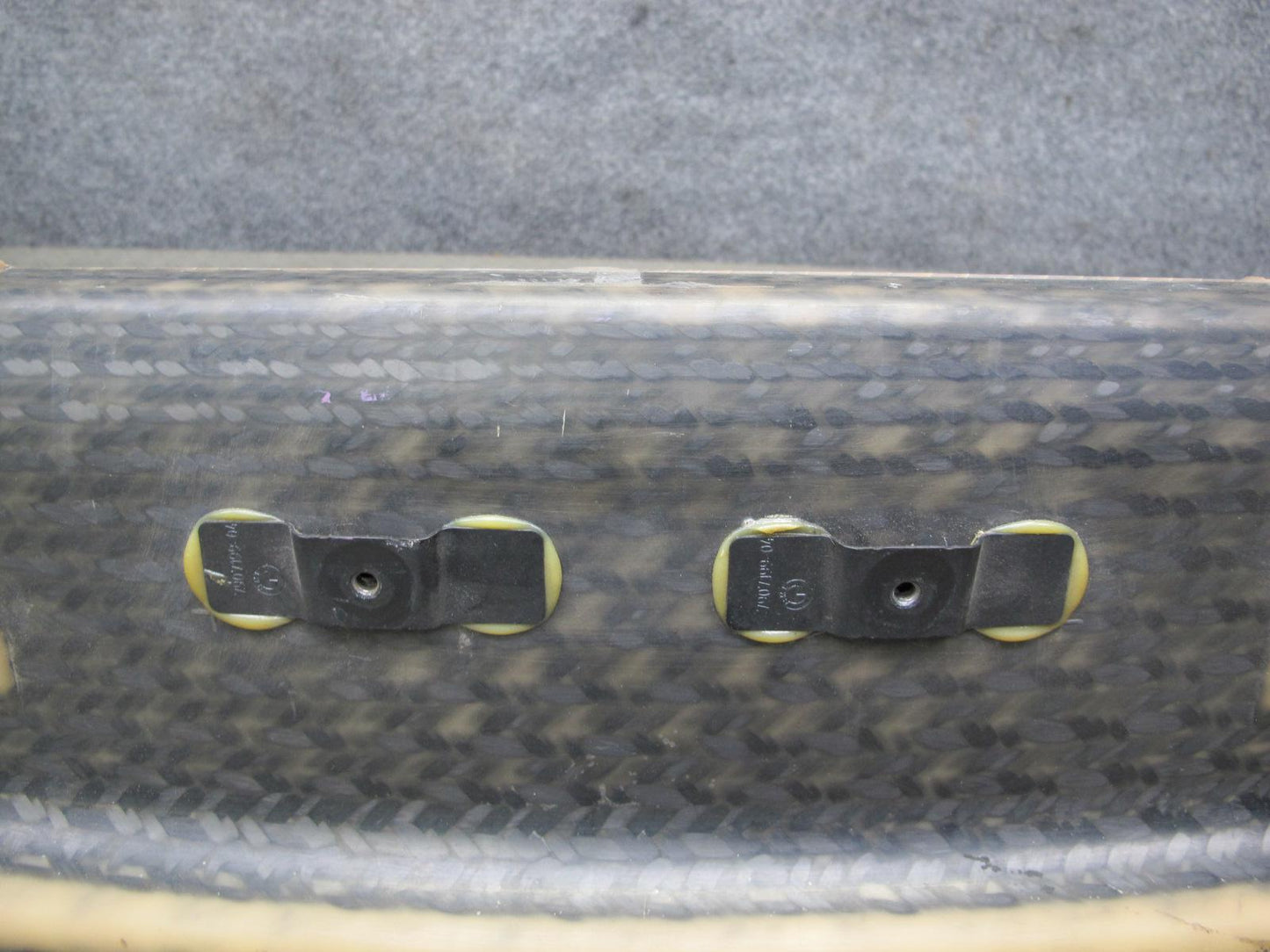 2006-2010 BMW E63 E64 M6 Rear Bumper Carbon Fiber Impact Reinforcement Bar