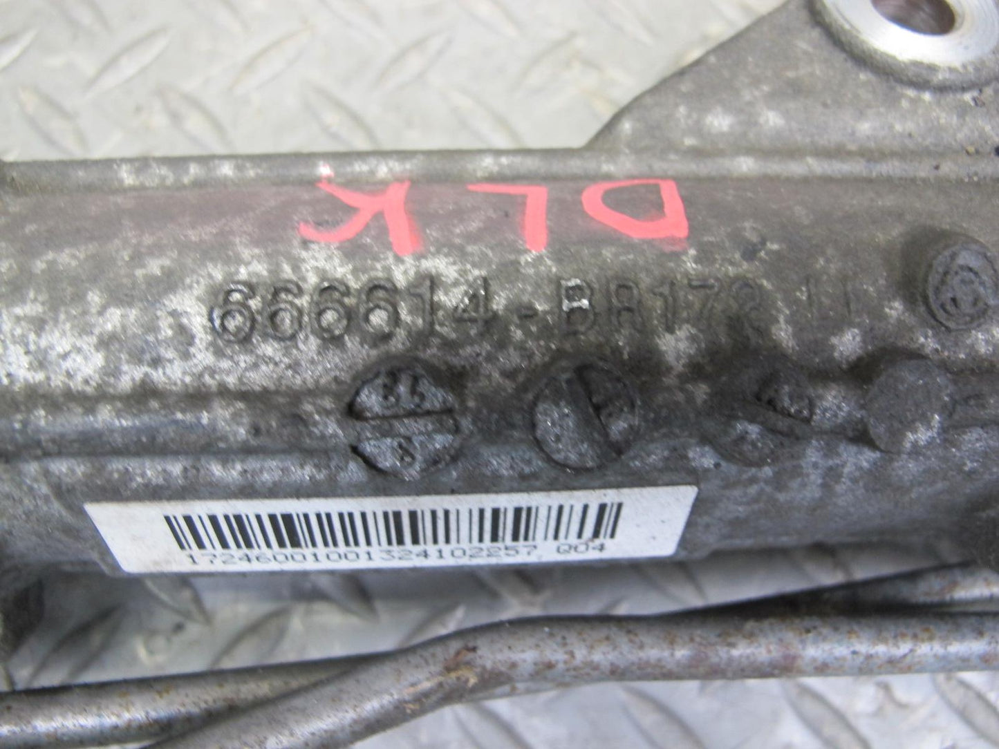 2012-2020 Mercedes R172 SLK SLC Power Steering Rack AND Pinion Gear Assembly