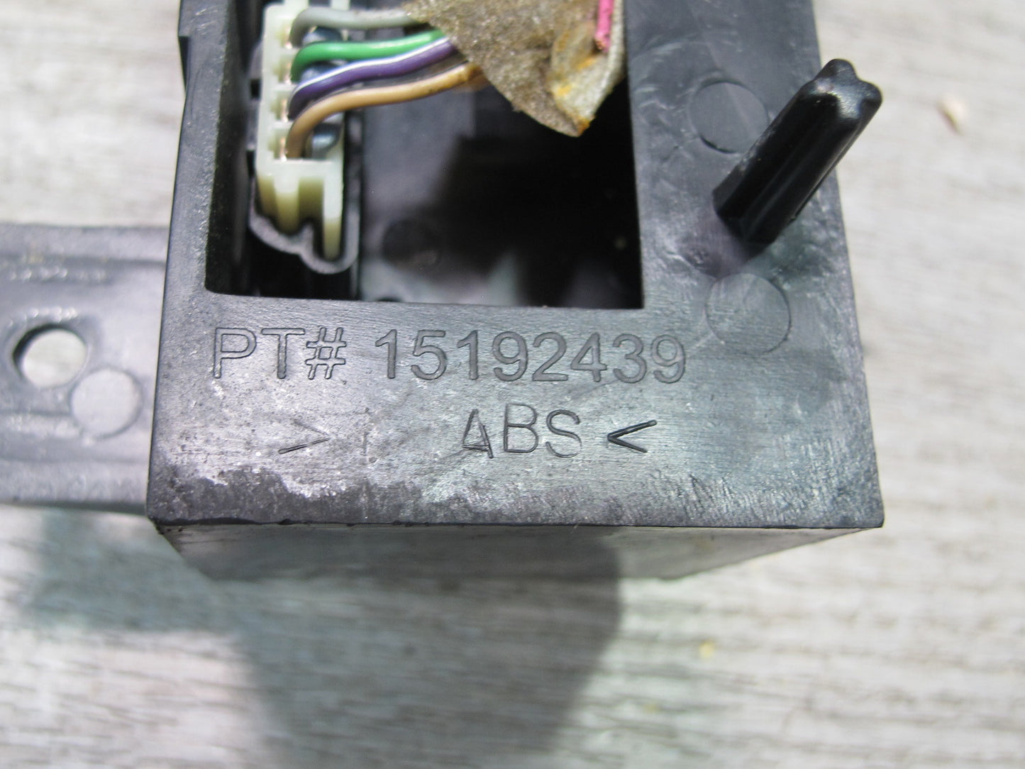 2003-2007 Hummer H2 Dash Transfer Case Select Control Switch W/bracket 15192439